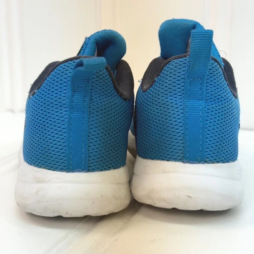 Adidas Lite Racer Kids Sneakers Size 9K Blue Mesh Athletic Running Shoes